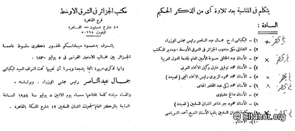 1954 - Commemorating the Fall of Algiers